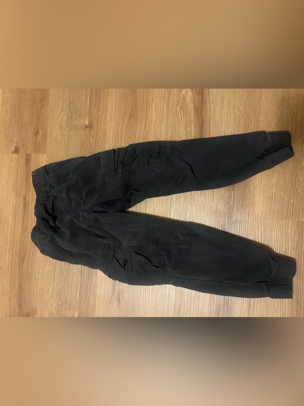 Wrangler Black Kids Cargo Joggers